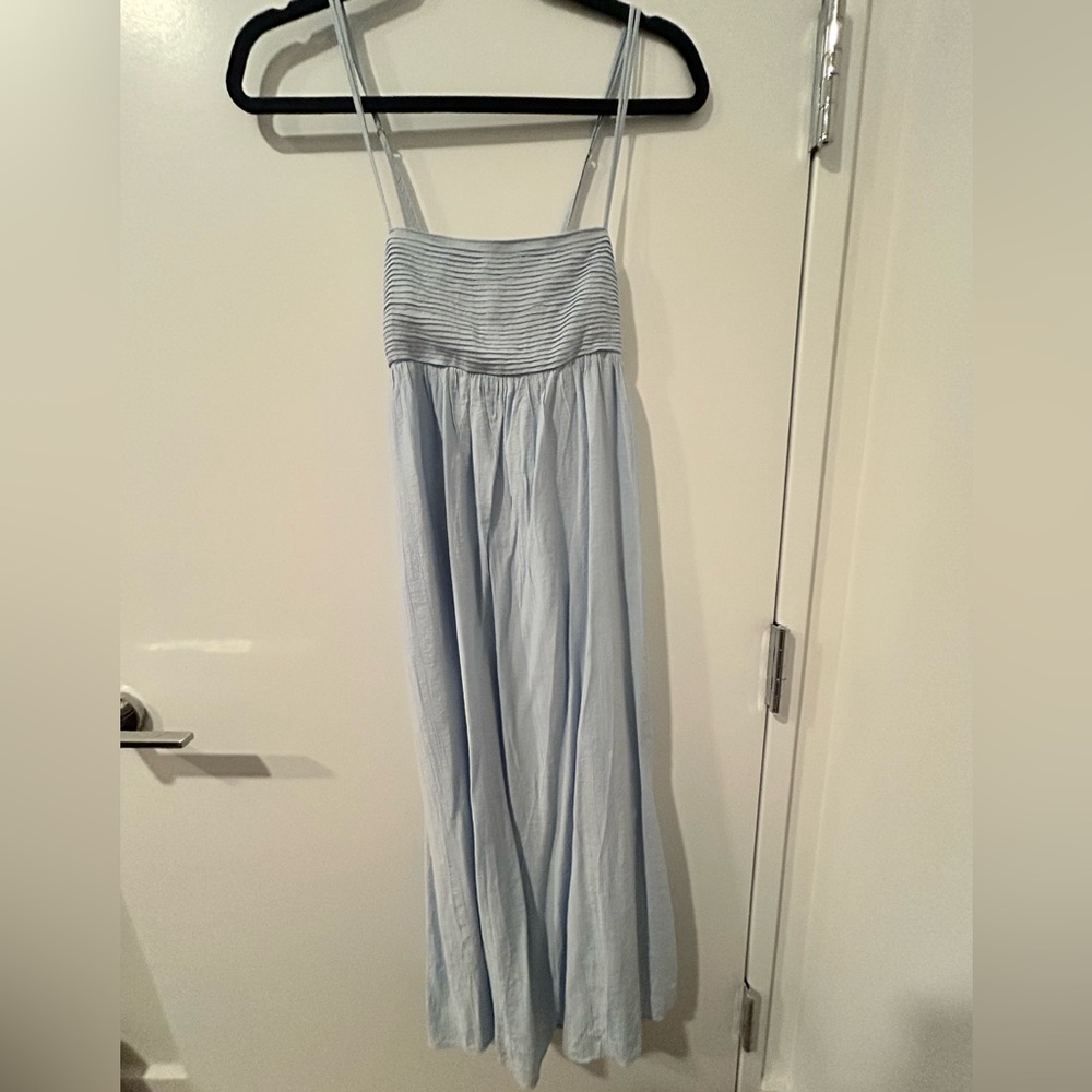 Blue dress